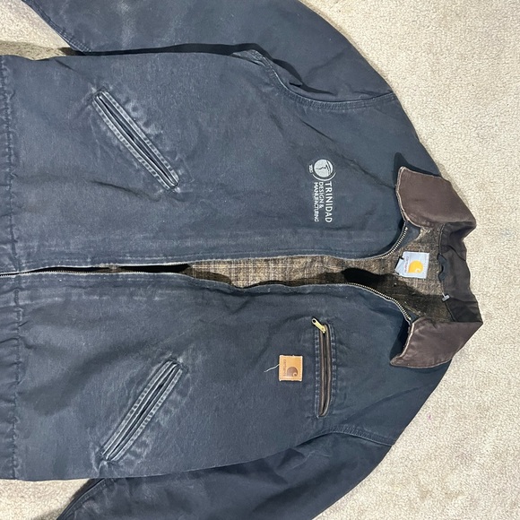 Carhartt Mens Large Tall Black Detriot Jacket - Picture 2 of 7